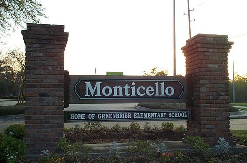 Monticello Sign