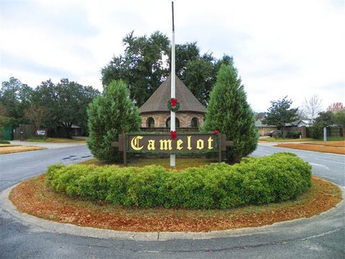Camelot Subdivision Entrance Baton Rouge LA 70816