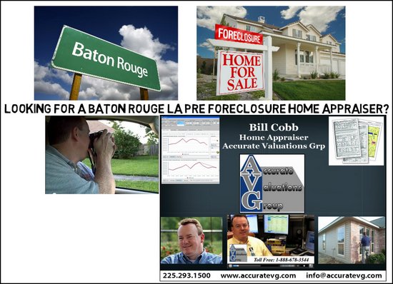 Pre Foreclosure Real Estate Home Appraiser Baton Rouge Louisiana